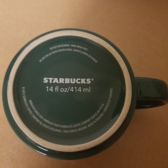Starbucks - Green Christmas Tree Holiday Mug - Picture 5 of 5
